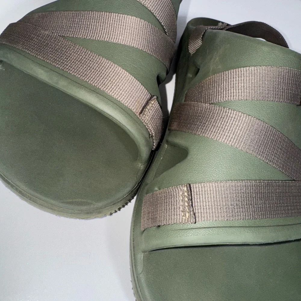 Chaco Chillos Sport Sandals Moss Green Size 10 Men’s